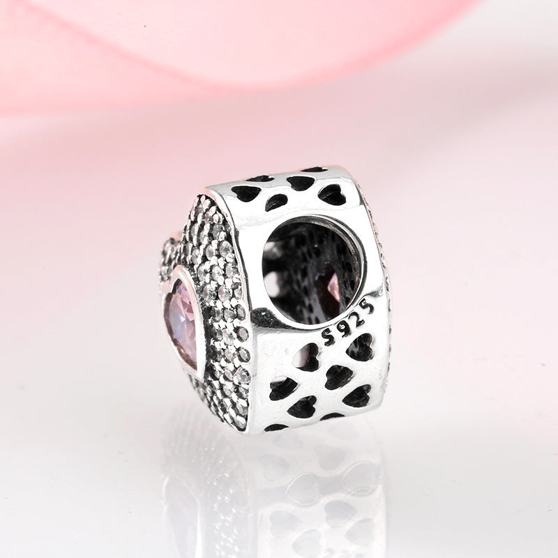 Sterling Silver loose beads - various heart shape bead designs