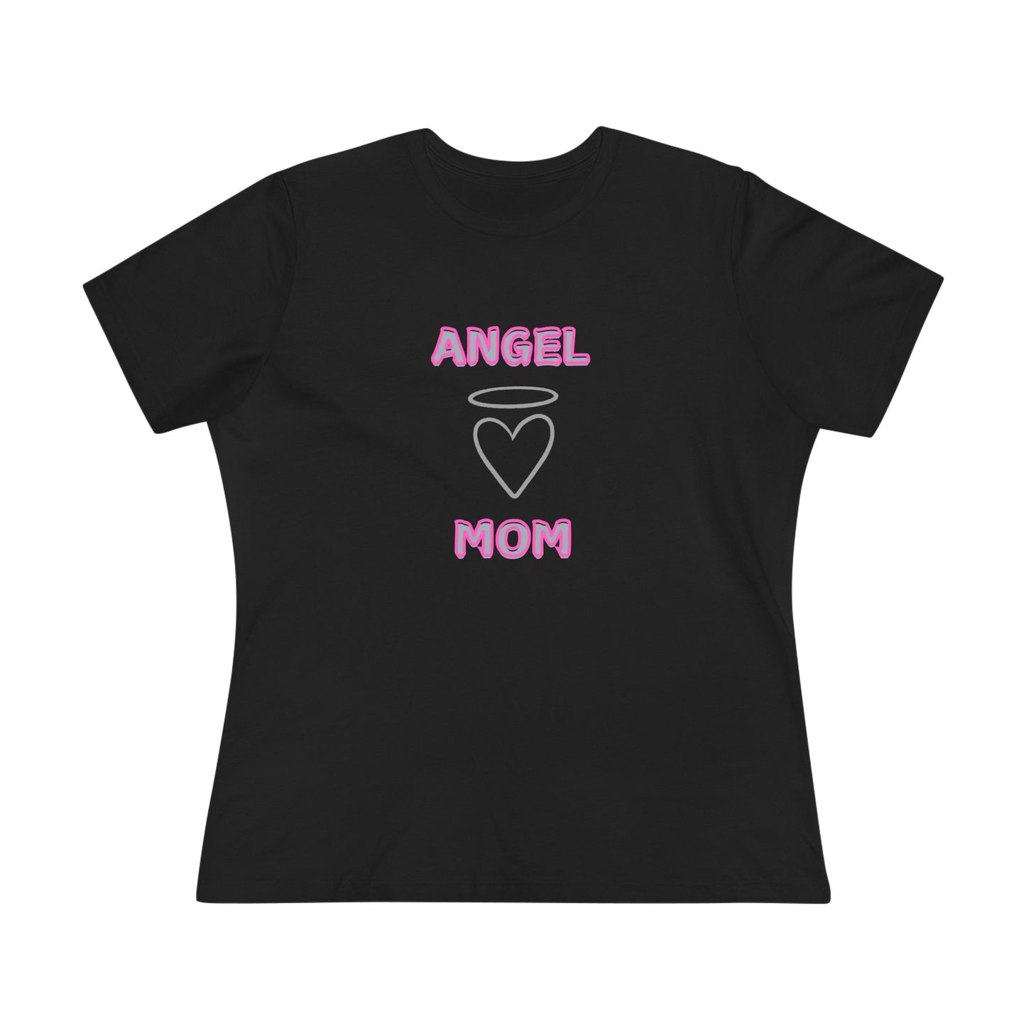 Angel Mom Women's Tee - Super Soft T-shirt