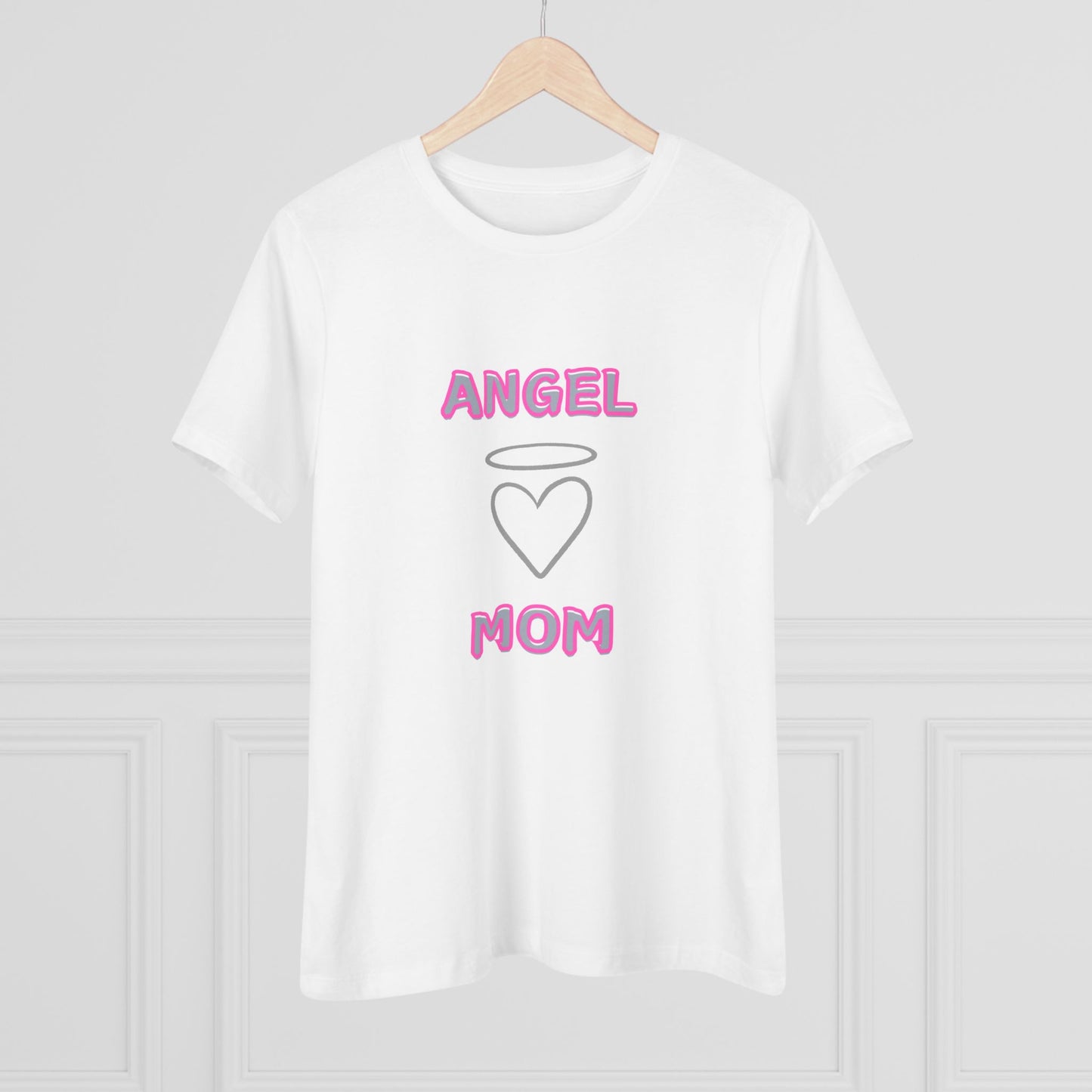 Angel Mom Women's Tee - Super Soft T-shirt