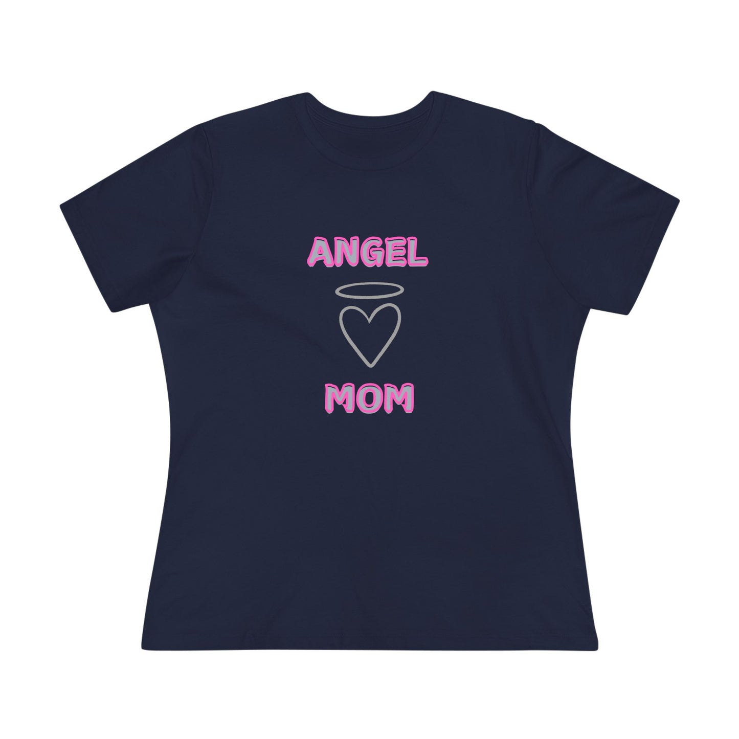 Angel Mom Women's Tee - Super Soft T-shirt