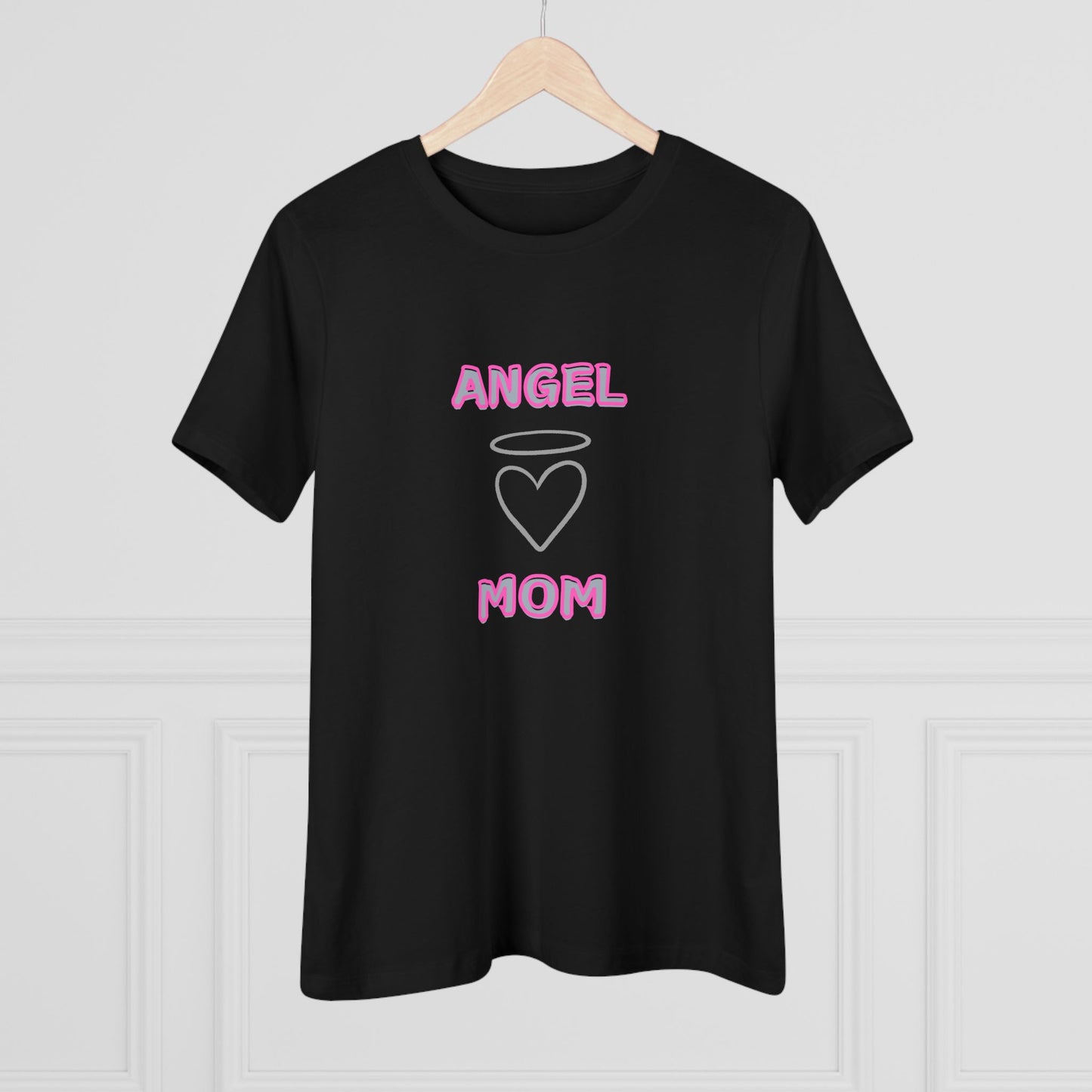 Angel Mom Women's Tee - Super Soft T-shirt