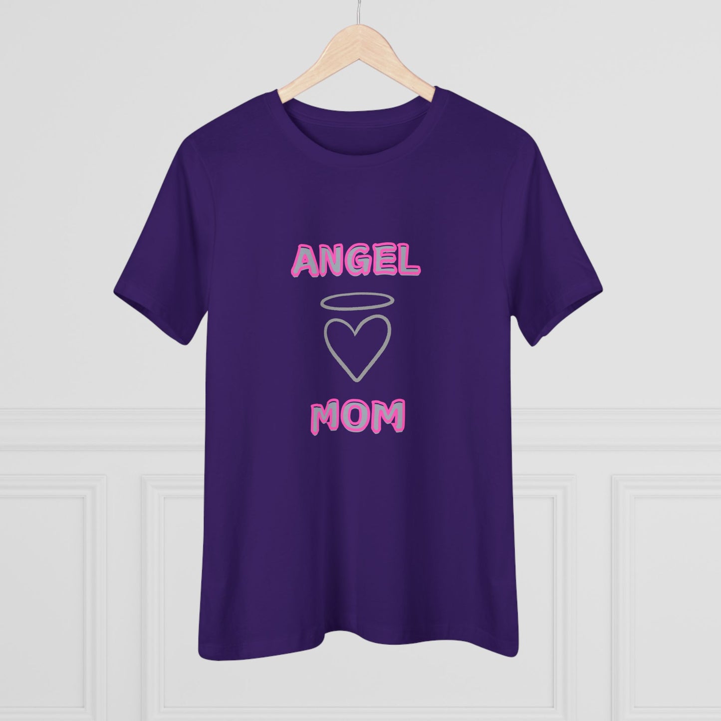 Angel Mom Women's Tee - Super Soft T-shirt