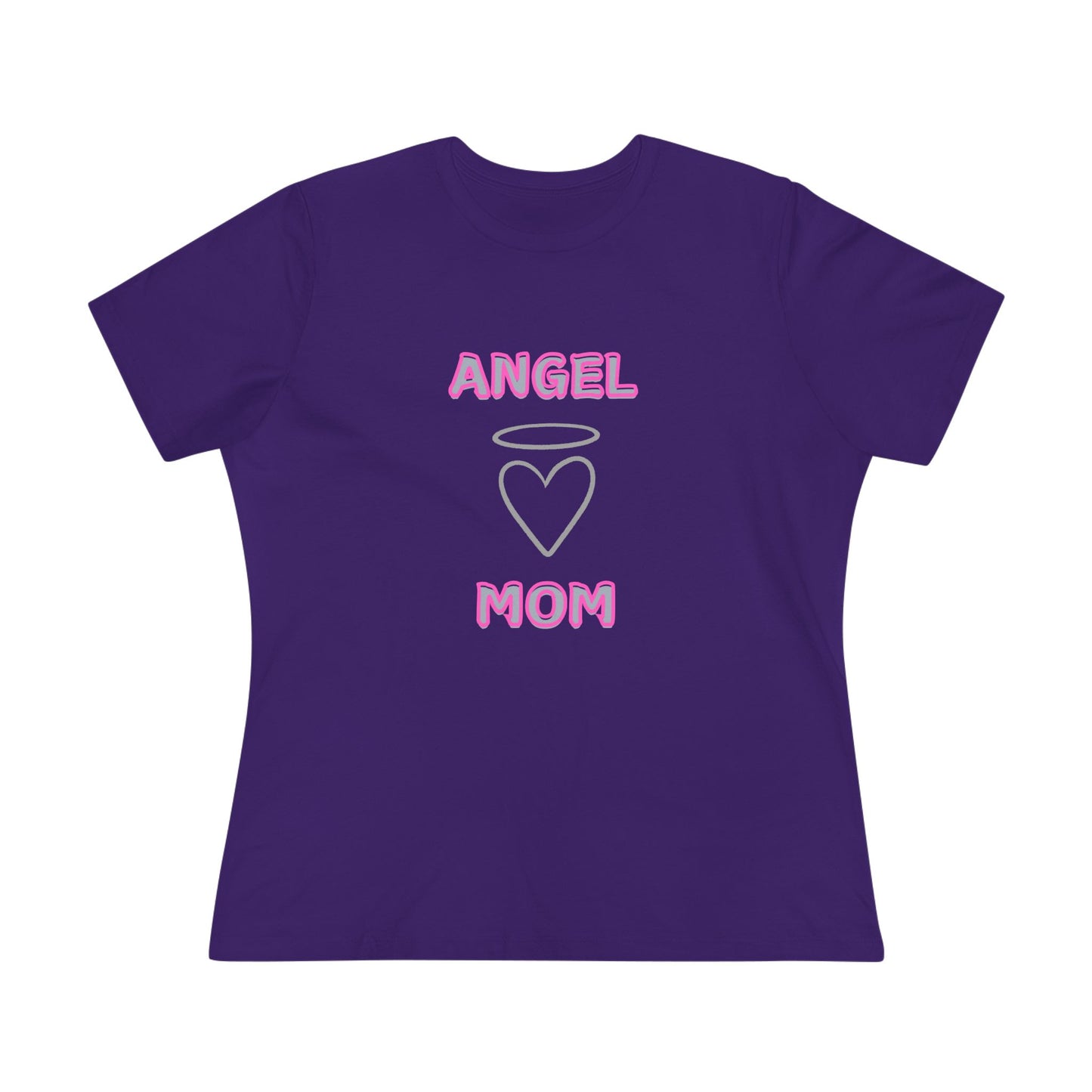 Angel Mom Women's Tee - Super Soft T-shirt