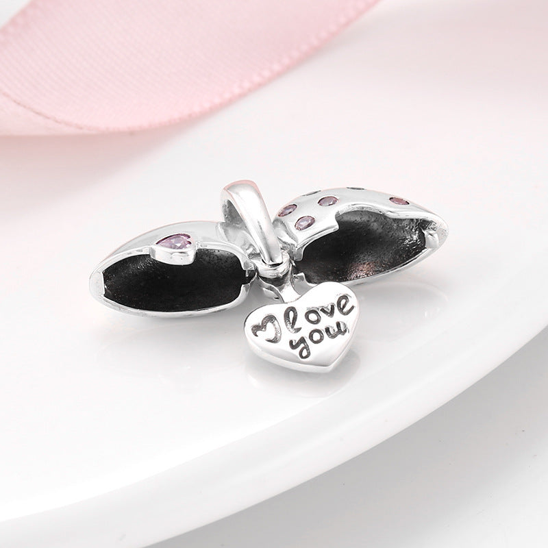 Sterling Silver loose beads - various heart shape bead designs