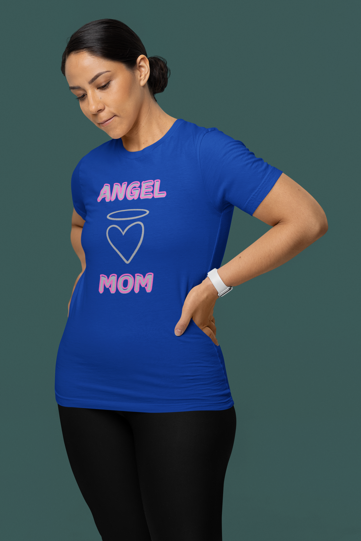 Angel Mom Women's Tee - Super Soft T-shirt