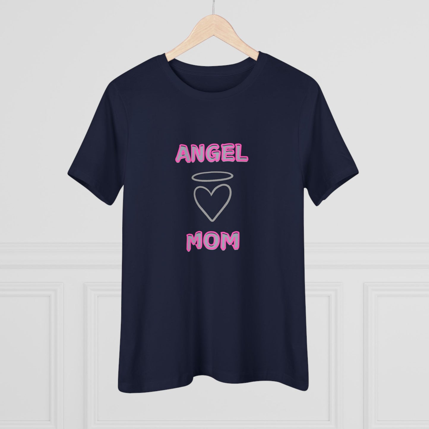 Angel Mom Women's Tee - Super Soft T-shirt